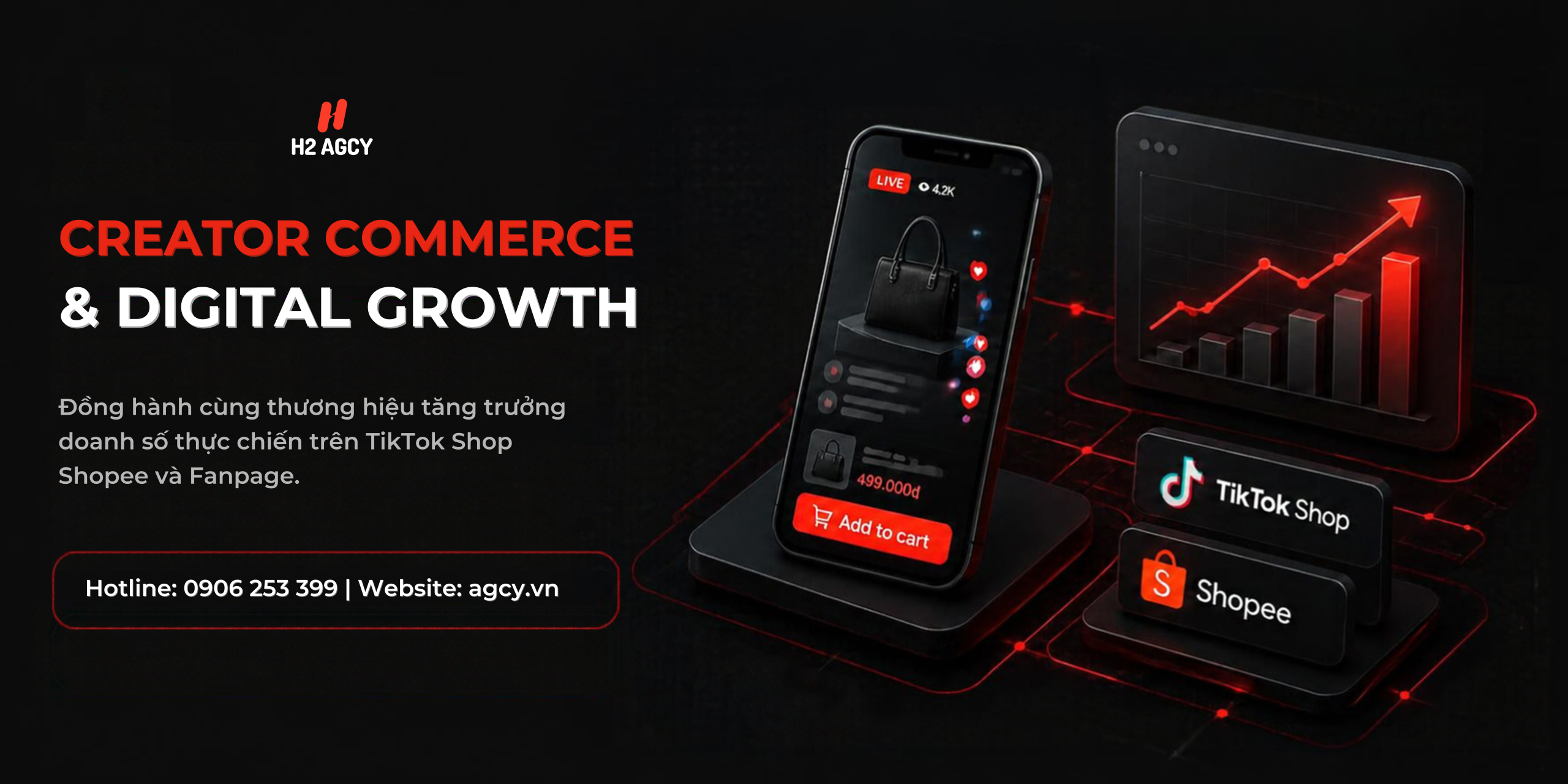 H2 Agency - Đơn vị Creator Commerce và Digital Growth tại Việt Nam